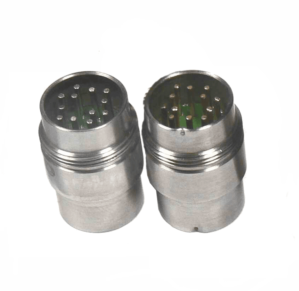 DN63CF FLANGE 2 X 12 PIN CIRCULAR MINIATURE FEEDTHROUGHS