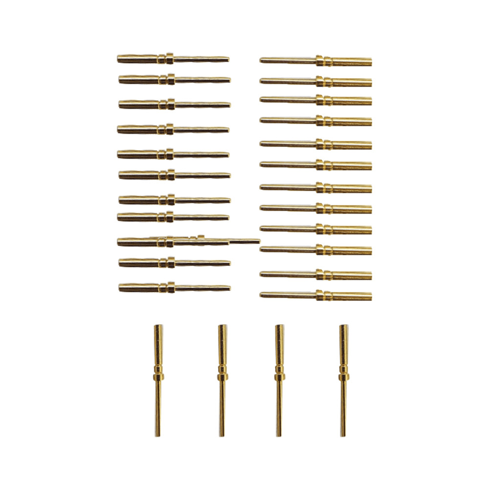 CRIMP PINS FOR SUB-D PLUGS, MALE, HIGH DENSITY, PACK OF 44