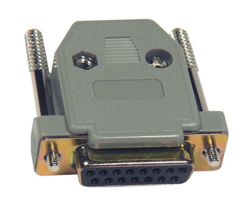 SUB-D 15-WAY AIR SIDE SOCKET, FEMALE, HIGH CURRENT