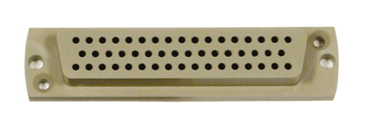 SUB-D 50-WAY UHV PEEK SOCKET