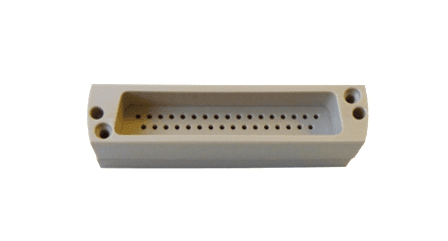 SUB-D 50-WAY UHV PEEK CONNECTOR, MALE, FITS FEMALE SOCKET 제품 이미지