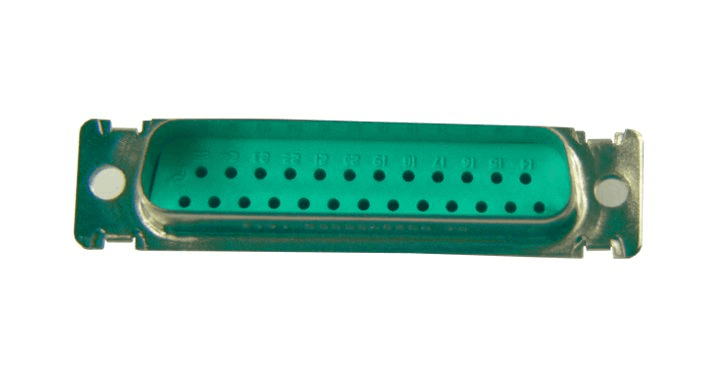 SUB-D 25-WAY HV CONNECTOR, MALE, FITS FEMALE SOCKET 제품 이미지