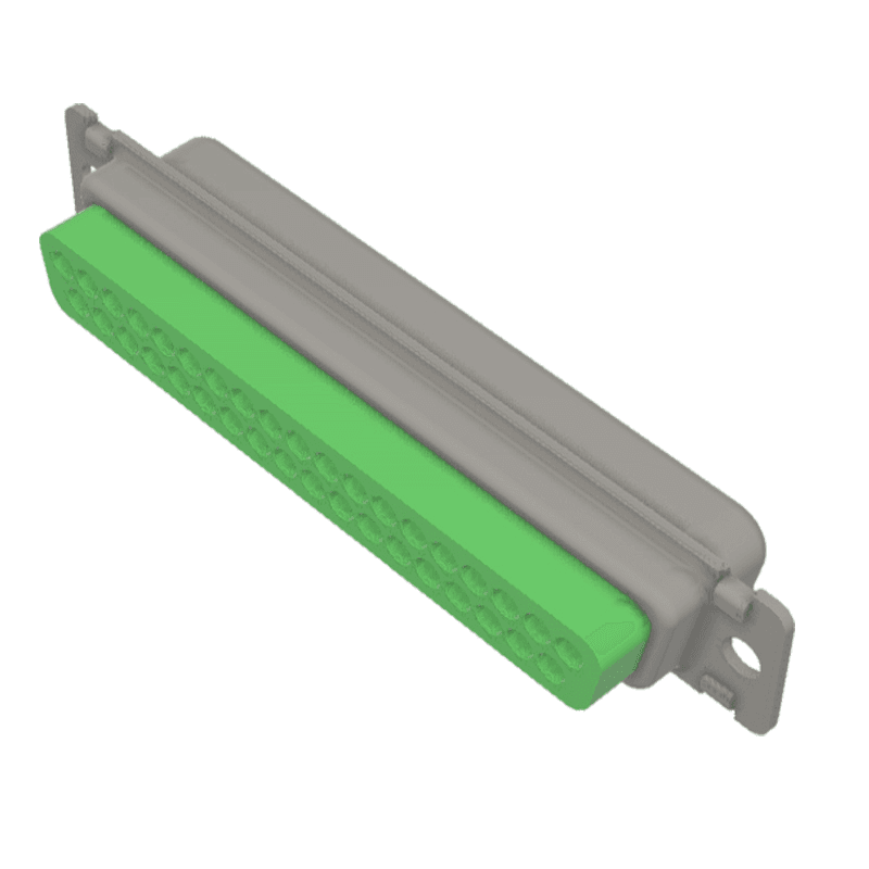 SUB-D 37-WAY HV CONNECTOR, MALE, FITS FEMALE SOCKET 제품 이미지