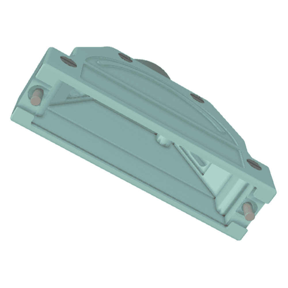 SUB-D 50-WAY HV SOCKET HOUSING, INCLUDES STRAIN RELIEF AND FIXING SCREWS 대표 이미지