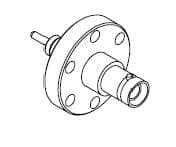 COAXIAL, SHV-5, 1 PIN, GROUNDED SHIELD, EXPOSED, 133CF, NO CONNECTOR 제품 이미지