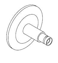 COAXIAL, SHV-5, 1 PIN, GROUNDED SHIELD, QF40, NO CONNECTOR 제품 이미지