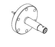 COAXIAL, SHV-20, 1 PIN, GROUNDED SHIELD, EXPOSED, 275CF, NO CONNECTOR