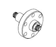 COAXIAL, SMA, 50 OHM, 1 PIN, GROUNDED SHIELD, DOUBLE-ENDED, 133CF, NO CONNECTOR